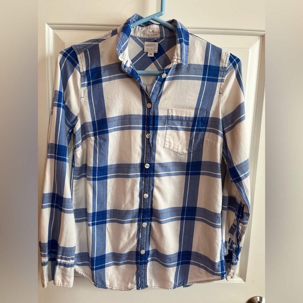 J Crew button up shirt